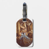 Vis Bagagelabel (Achterkant verticaal)