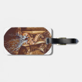 Vis Bagagelabel (Achterkant horizontaal)