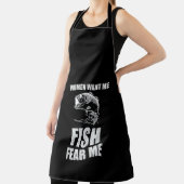 Vis bang dat ik Gevist grappig Gevist Lover Gift Schort (Insitu)