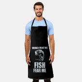 Vis bang dat ik Gevist grappig Gevist Lover Gift Schort (Gedragen)
