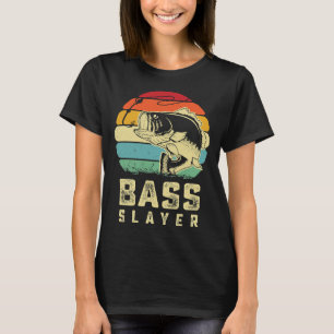 Vis Bass Slayer Fish Slayer Fisherman Fish Bass B T-shirt