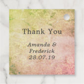  vis bedankjes labels (Achterkant)