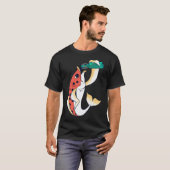 Vis Bier Drinken T-shirt (Voorkant volledig)