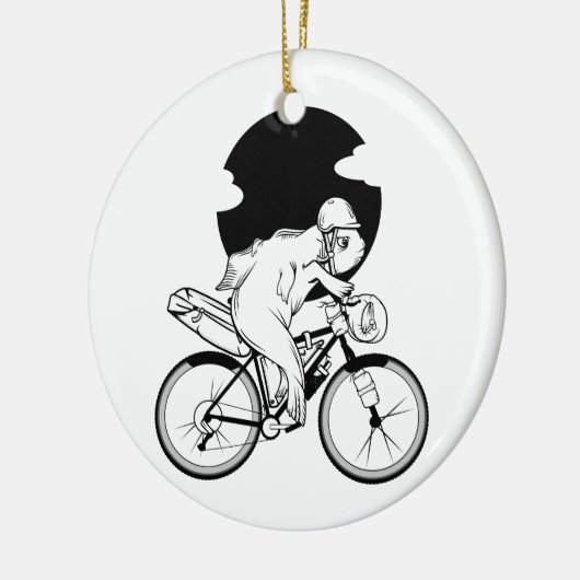Vis Bikepacking Keramisch Ornament (Links)