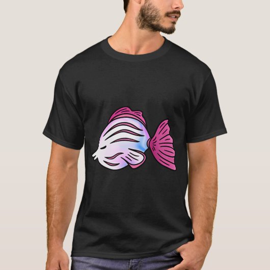 Vis Bish T-shirt (Voorkant)