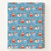 Vis Blauw Rood Notitieboek (Achterkant)