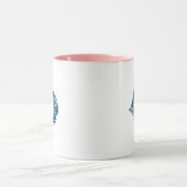 Vis blauwe oceaan zeeschaartjes in kustwateren, ze mok (Midden)