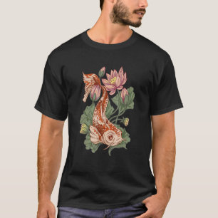 Vis Bloem Cottagecore Koi T-shirt