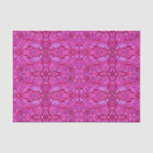 Vis Bohemian Arabesque Pattern Magenta Tissuepapier