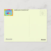 vis briefkaart (Achterkant)