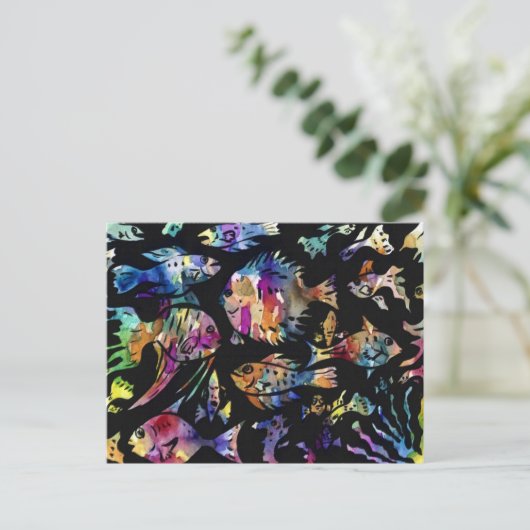 vis briefkaart (Staand voorkant)