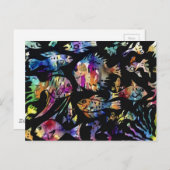 vis briefkaart (Voorkant / Achterkant)