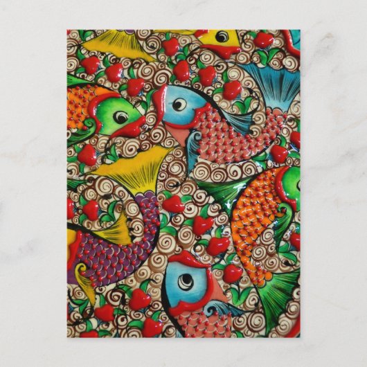 vis briefkaart (Voorkant)