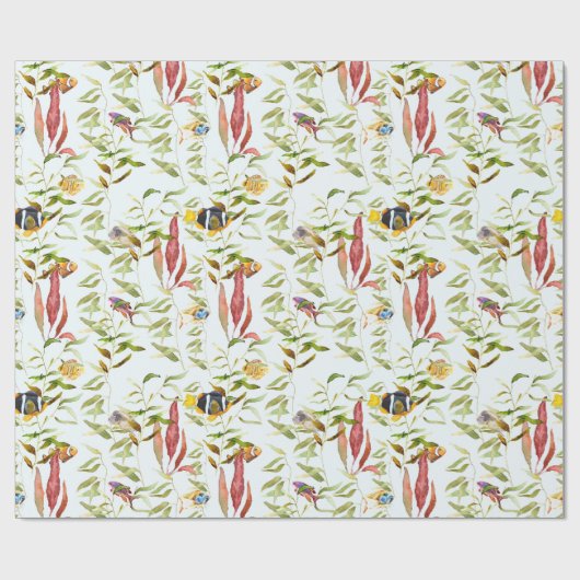 vis cadeaupapier (Vlak)