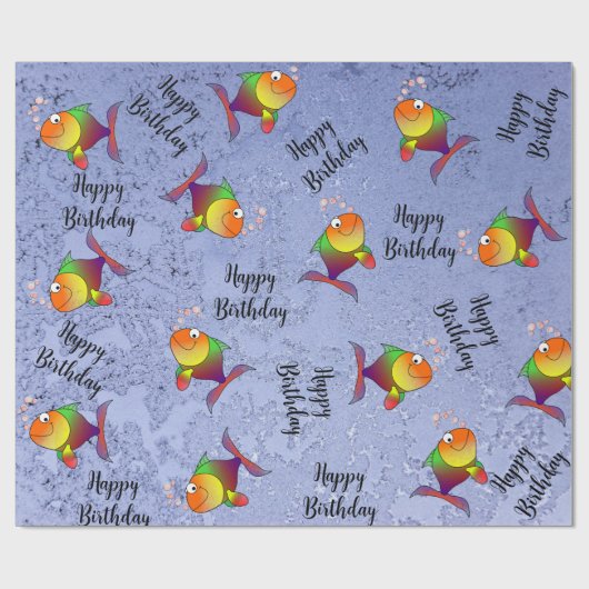 Vis Cadeaupapier (Vlak)