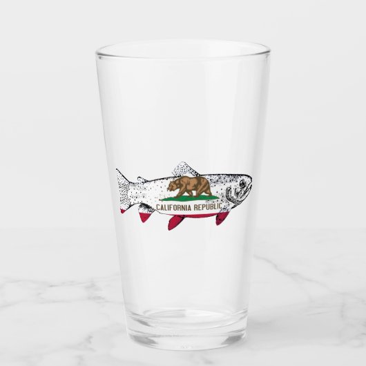Vis Californische Forel Glas (Voorkant)
