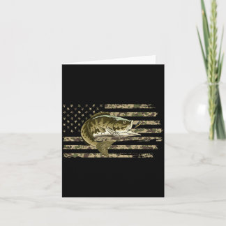 Vis Camo Amerikaanse Vlag B Vis Jongen Mannen Vade Kaart