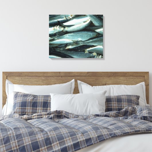 vis canvas afdruk (Insitu (Slaapkamer))