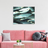 vis canvas afdruk (Insitu (Woonkamer))