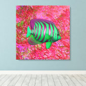 Vis Canvas Afdruk (Insitu (Houten vloer))