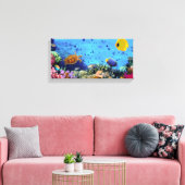 vis canvas afdruk (Insitu (Woonkamer))