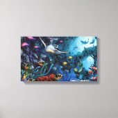 vis canvas afdruk (Voorkant)