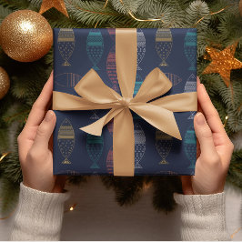 Vis Cartoon Patroon Cadeaupapier