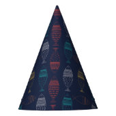 Vis Cartoon Patroon Feesthoedjes (Voorkant)