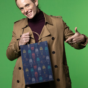 Vis Cartoon Patroon Groot Cadeauzakje