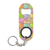 Vis cartoon sleutelhanger flesopener mini flessenopener (Voorkant)