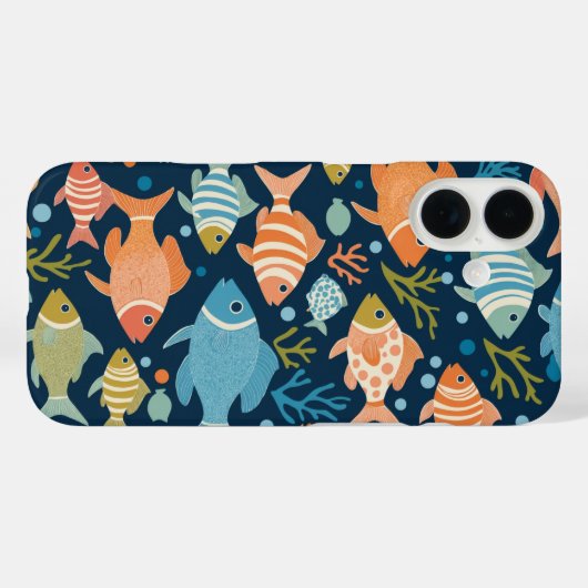 vis Case-Mate iPhone case (Achterkant (horizontaal))