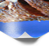 Vis, chapati, groene groenten uit Kenia, Afrika Foto Afdruk (Hoek)