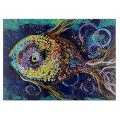 Vis Charcuterie/snijplank Snijplank (Voorkant)