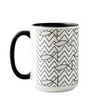 Vis Chevron Stripe Geometric Pattern