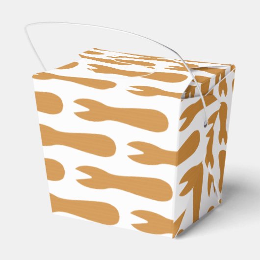 Vis & Chips Shop Wooden Fork Bedankdoosjes (Achterkant)