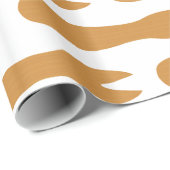 Vis & Chips Shop Wooden Fork Cadeaupapier (Rol Hoek)
