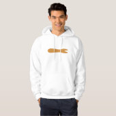 Vis & Chips Shop Wooden Fork Hoodie (Voorkant volledig)