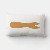 Vis & Chips Shop Wooden Fork Kussen (Achterkant)