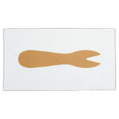 Vis & Chips Shop Wooden Fork Kussensloop (Voorkant-Rechts)