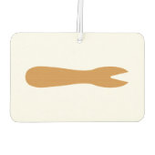 Vis & Chips Shop Wooden Fork Luchtverfrisser (Achterkant)