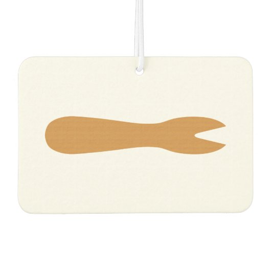 Vis & Chips Shop Wooden Fork Luchtverfrisser (Voorkant)