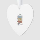 Vis Cool Papa Vis Shirt Ontwerp_1 Ornament (voorkant)