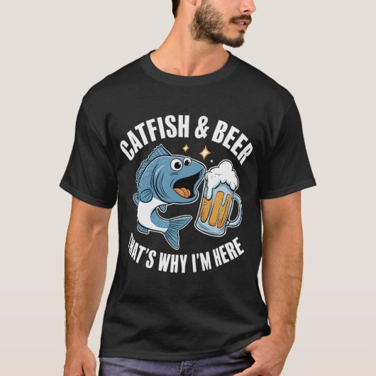 VIS DE VIS VANGEN T-SHIRT (Voorkant)