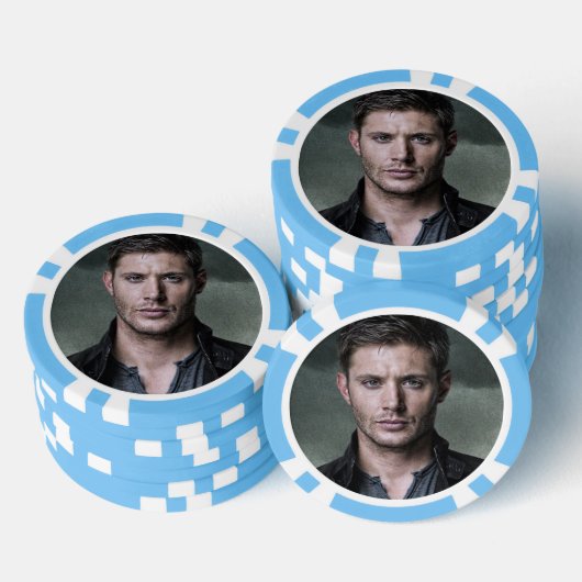 Vis Dean Winchester Poker Chips (Opstapeling)