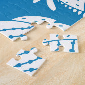  vis: decoratieve illustratieset. legpuzzel (Zijkant)