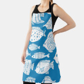  vis: decoratieve illustratieset. schort (Insitu)