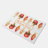 vis deurmat (Schuin)