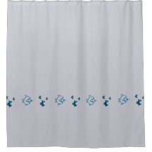 vis die Pirahnas Graphical Blue zwemt op elke kleu