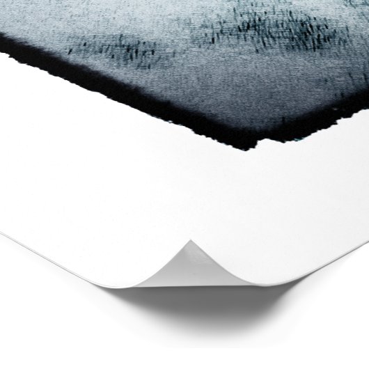 Vis - digi & foto-inktkunst (Poster) Poster (Hoek)