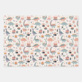 Vis, Dino's & Avo Inpakpapier Vel (Voorkant)